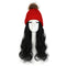 Gorro Rojo Negro Natural