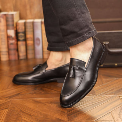 Mocasines con Borlas para Hombre - Zapatos Británicos de Lujo - Image 7