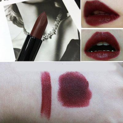 Labial Mate Chocolate Oscuro con Tonos Púrpura - Image 3