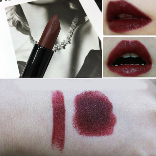 Labial Mate Chocolate Oscuro con Tonos Púrpura - Image 3