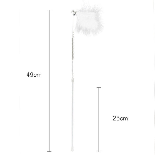 Juguete Interactivo de Varilla con Pluma para Gatos - Image 14