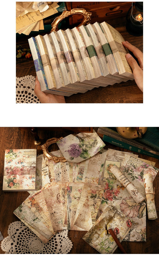 Cuaderno Artístico Retro con Papel Texturizado para Proyectos DIY - Image 16