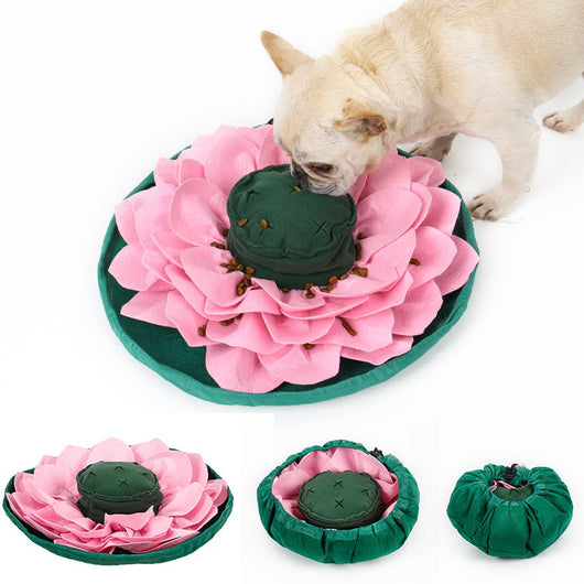 Tapete de Olfato para Perros - Juguete Interactivo de Alimentación Lenta