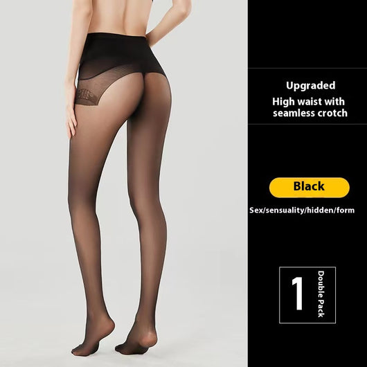 Medias Ultrafinas 0D Seda Negra - Pantimedias Elegantes - Image 11