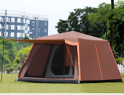 Tienda de Campaña Automática para 3-8 Personas - Aluminio Reforzado Doble Capa Impermeable - Image 8