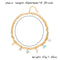 Women's Fashion Starfish Pearl Shell Fishtail Multi-pendant Necklace Bracelet Dorado Necklace