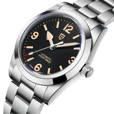 Reloj Mecánico Automático para Hombre en Acero Inoxidable Resistente al Agua Estilo Retro - Image 4