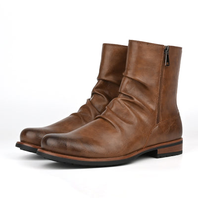 Botas Casuales Versátiles con Cierre Lateral para Hombre - Image 2
