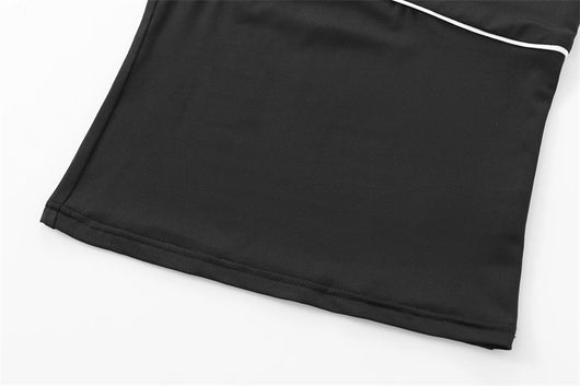 Chaleco Tejido Slim Fit Color Café con Tirantes Finos - Image 11