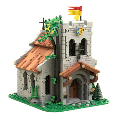 Set de Bloques de Construcción Iglesia - Modelo Arquitectónico Detallado - Image 4