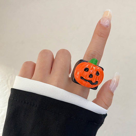 Anillos de Calabaza, Murciélago y Fantasma para Halloween - Image 10