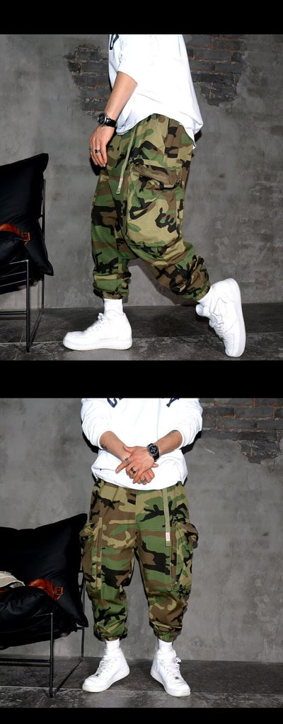 Pantalones de Trabajo Casual Camuflaje Retro para Hombre - Image 16