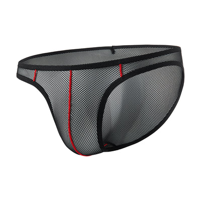 Bóxer Masculino Mesh Transparente Cintura Baja Seda Fría - Image 7