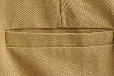 Falda Plisada Estilo Workwear Cintura Baja Efecto Dos Piezas - Image 20
