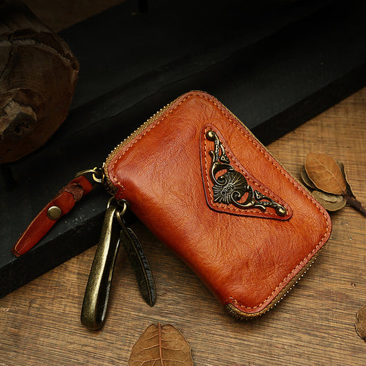 Llavero de Cuero Genuino para Hombre - Diseño Artesanal Personalizado - Image 10