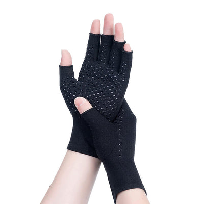 Guantes de Compresión sin Dedos para Rehabilitación Articular y Entrenamiento - Image 6