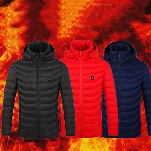 Chaqueta Térmica USB con Algodón Acolchado - Calefacción Inteligente - Image 14
