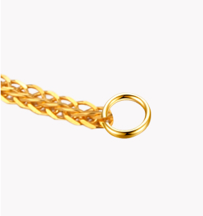 Pulsera de Oro Rosado 18K con Textura Gruesa para Mujer - Image 11