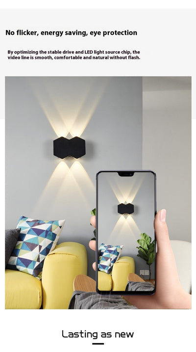 Lámpara de Pared LED Minimalista Onda para Pasillos - Image 21