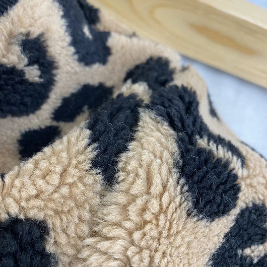 Blusa Infantil Estampado Leopardo Manga Larga Cálida en Cashmere - Image 9