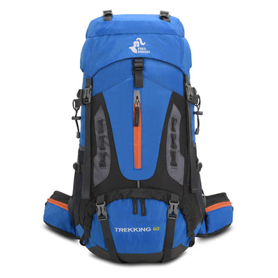 Mochila de Senderismo 60L con Cobertor de Lluvia - Ideal para Montañismo y Camping - Image 13
