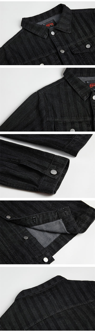 Chaqueta Denim de Trabajo Versátil para Hombre - Image 7