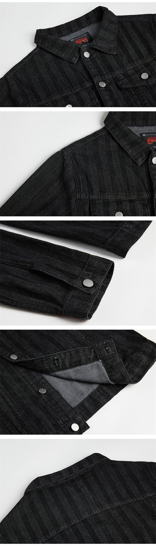 Chaqueta Denim de Trabajo Versátil para Hombre - Image 7