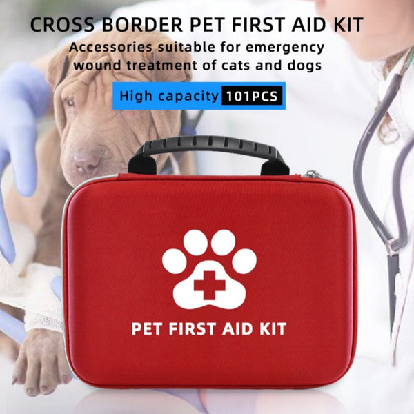 Kit de Emergencia Veterinaria Portátil para Mascotas