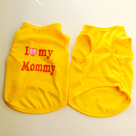 Chaleco para Mascotas Estilo Clásico Mamá Papá - Image 49