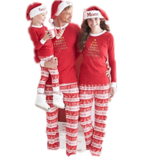 Pijamas Navideños a Juego para Padres e Hijos con Diseño Impreso - Image 2