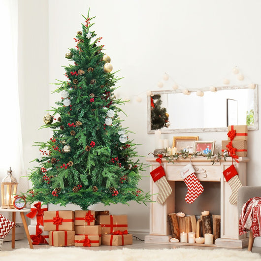 Árbol de Navidad con Efecto Nieve Simulada - Decoración de Vidriera PVC - Image 5