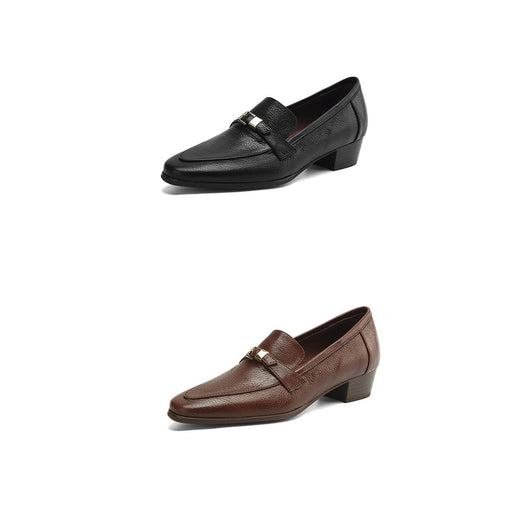 Zapatos de Cuero Británicos con Tacón Bajo de 3cm - Estilo Casual Primavera para Mujer - Image 17