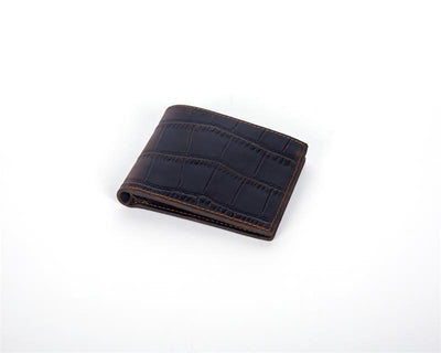 Cartera de Cuero Vacuno Primera Capa Horizontal Plateada - Image 21