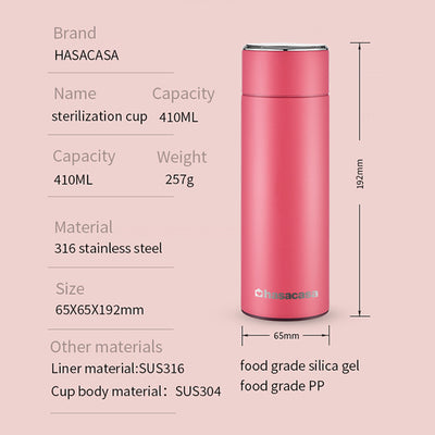 Vaso Inteligente Esterilizador por Tacto con Carga USB - Image 11