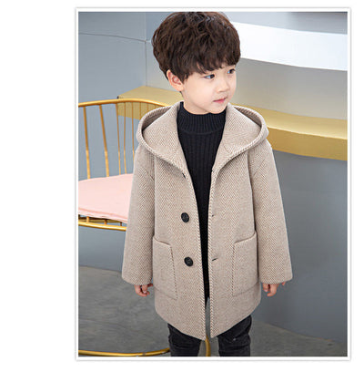 Abrigo de Lana para Niño Largo Invierno - Image 15