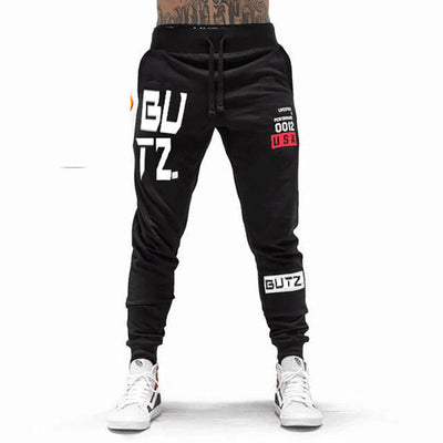 Pantalones de Buzo Fleece Hombre Tendencia Europea y Americana - Image 3