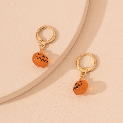 Aretes con Fantasmas, Calaveras y Murciélagos para Halloween - Image 5