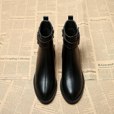 Botas Martin Vintage de Caña Media con Punta Redonda - Image 8