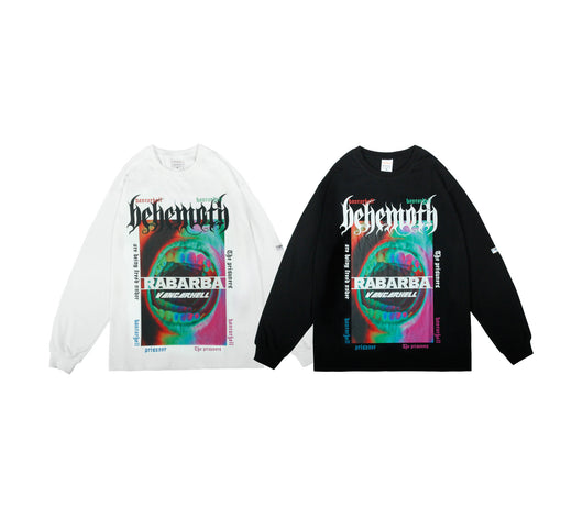 Camiseta Manga Larga con Estampado Retrato - Image 10
