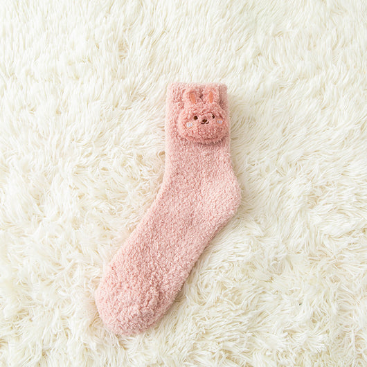 Calcetines Cálidos con Diseño de Animales 3D para Casa y Salidas - Image 24