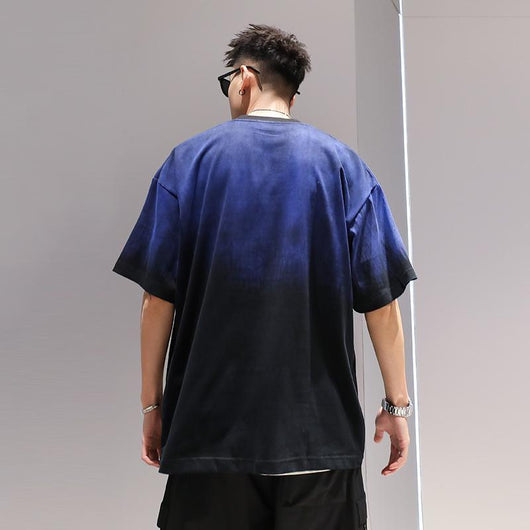 Playera Degradada Talla Grande para Hombre - Cómoda y Moderna - Image 13