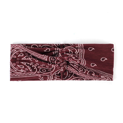 Diadema Estampado Leopardo con Cierre Cruzado y Ala Ancha - Image 6