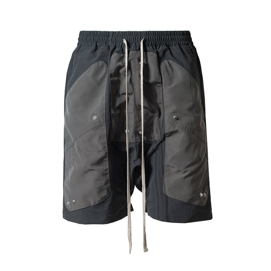Shorts Casuales Holgados para Hombre con Parches Contrastantes - Image 13