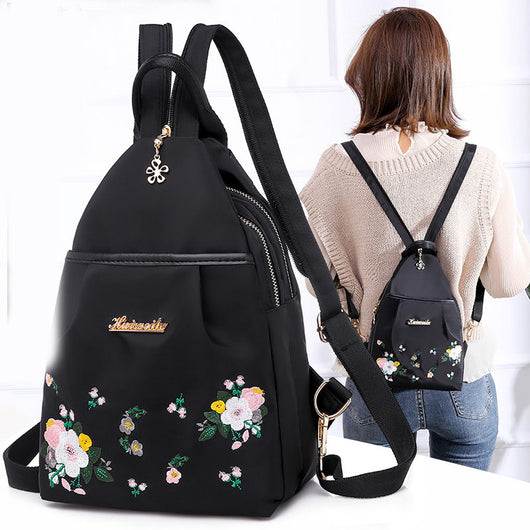 Mochila Oxford para Dama con Bordado Versátil - Image 7