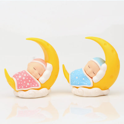 Edredón Decorativo Luna para Bebés - Suministros Artesanales para Decoración Infantil - Image 3