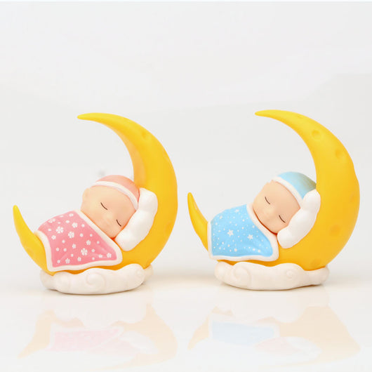Edredón Decorativo Luna para Bebés - Suministros Artesanales para Decoración Infantil - Image 3
