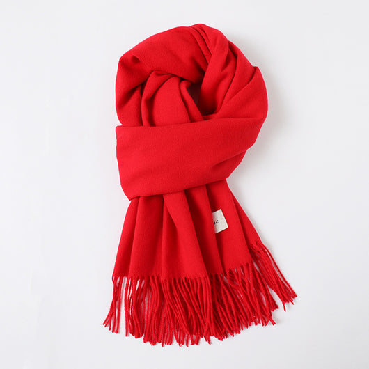 Pashmina Elegante con Borlas - Abrigo Artificial Cashmere Suave y Cálido - Image 10