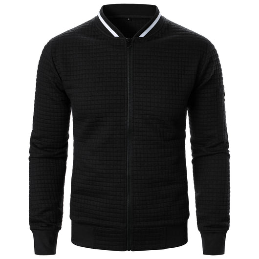 Sudadera con Cierre Deportiva de Cuello Alto para Hombre - Image 3