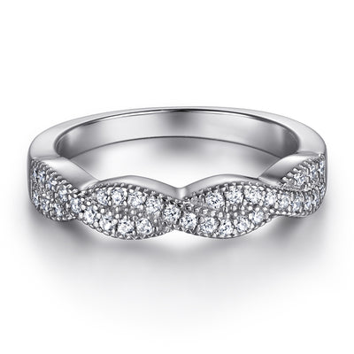 Juego de Anillos de Moda para Mujer con Diamantes - Image 6