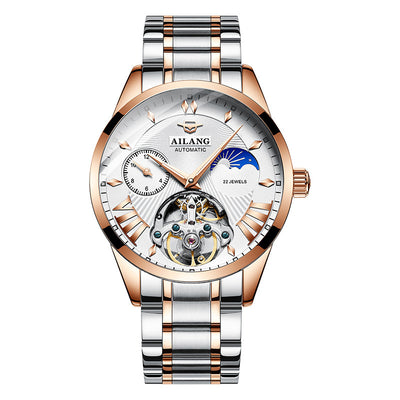 Reloj Automático Mecánico para Hombre con Esqueleto Visible y Resistencia al Agua - Image 10